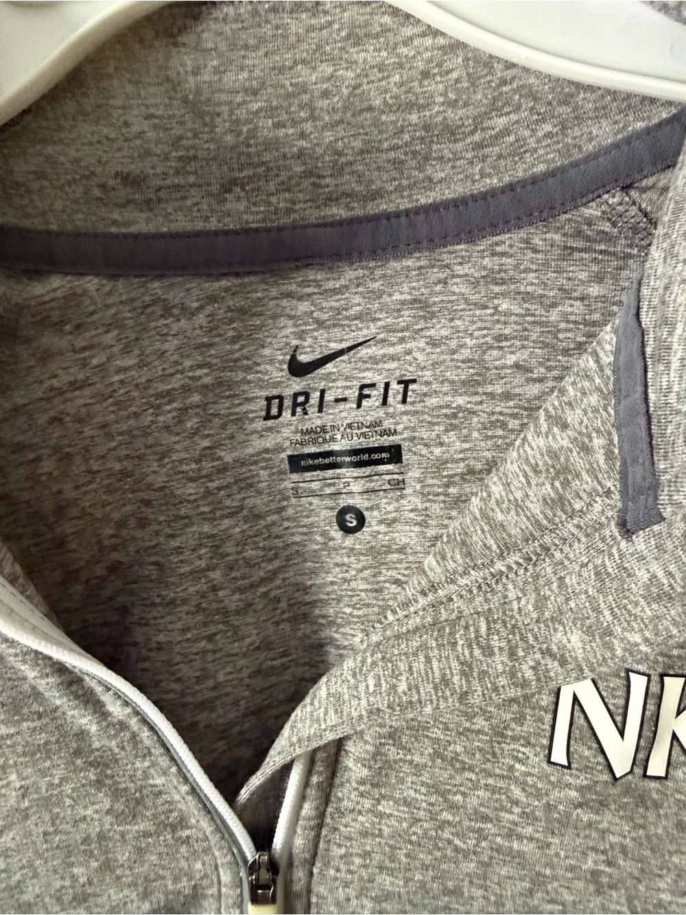 Nike Gray Dri-FIT NKU Quarter-Zip Pullover